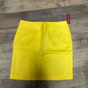 Merona Women's Vibrant Yellow Pencil Skirt